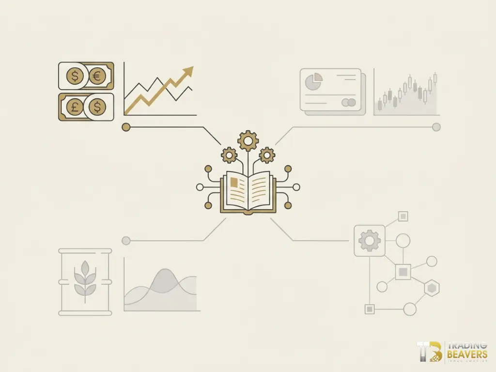 Escolher um mercado para aprender a fazer trading: forex, ações, ouro e criptomoedas