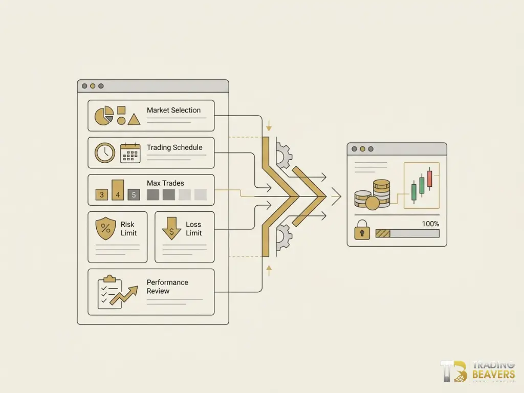 Um plano de trading e a transição gradual de uma conta demo para uma conta real