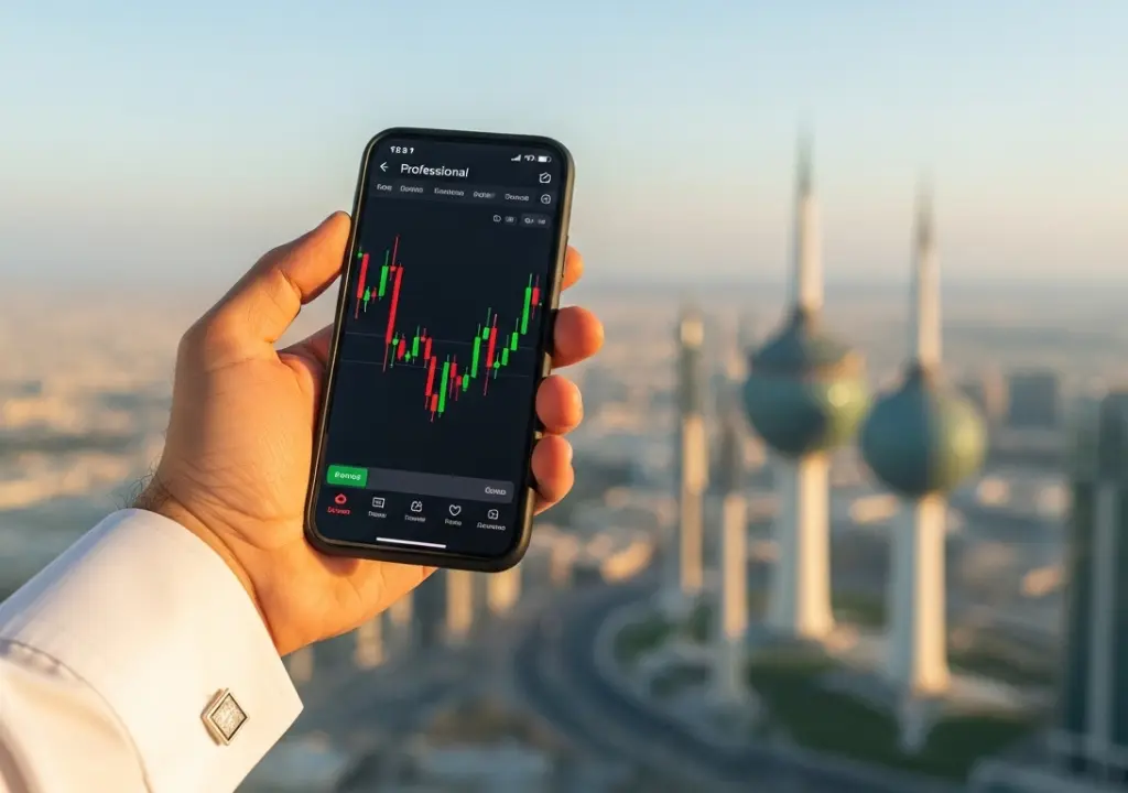 trading app kuwait mobil