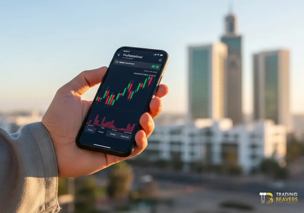 trading app morocco mobil
